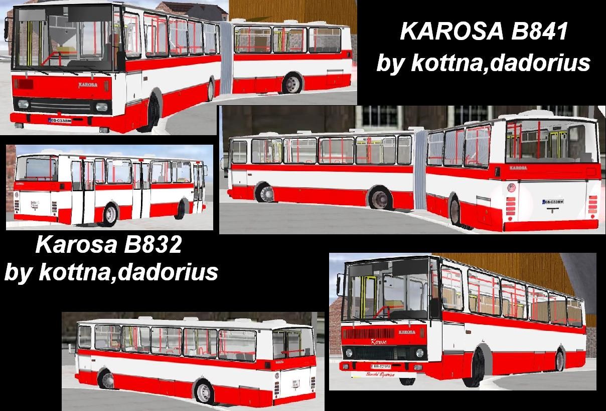 Karosa B832 BB-521AI ,Karosa B841 BB-033BM