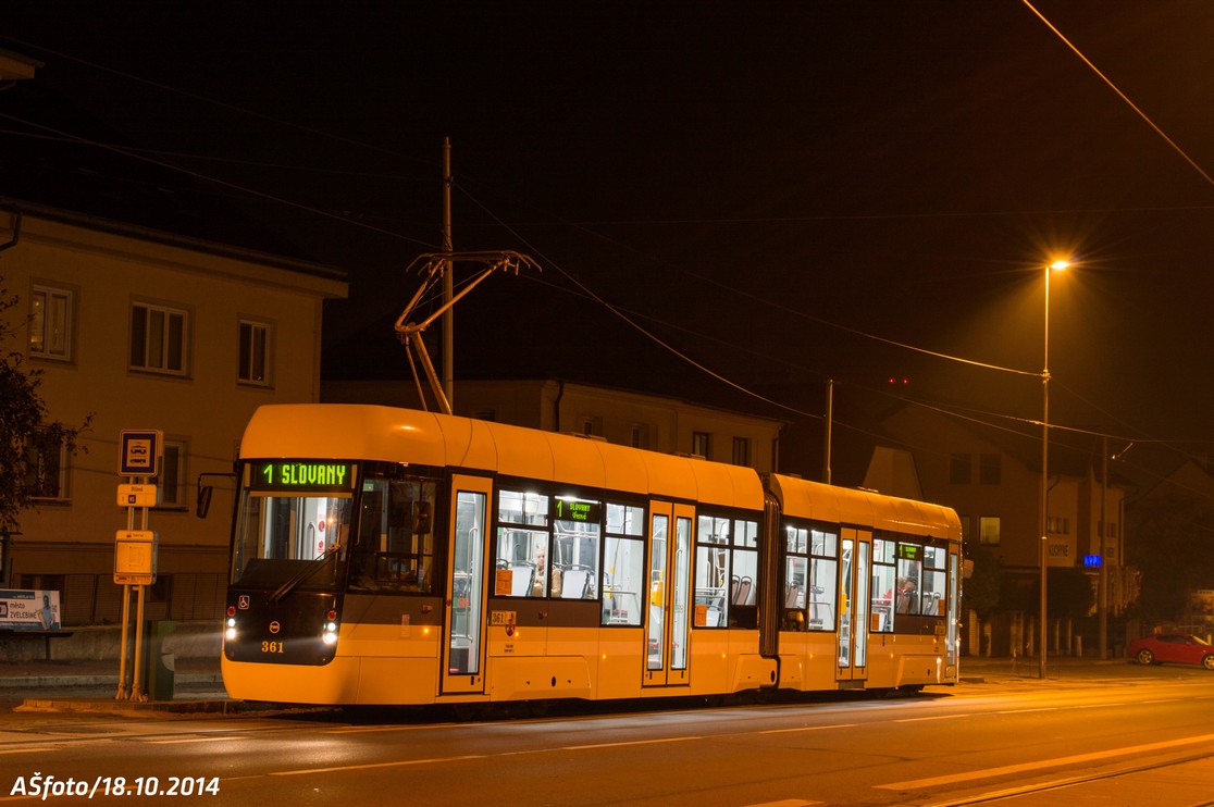 Inka �. 361 zastavila na Ol�ov�. 18.10.2014