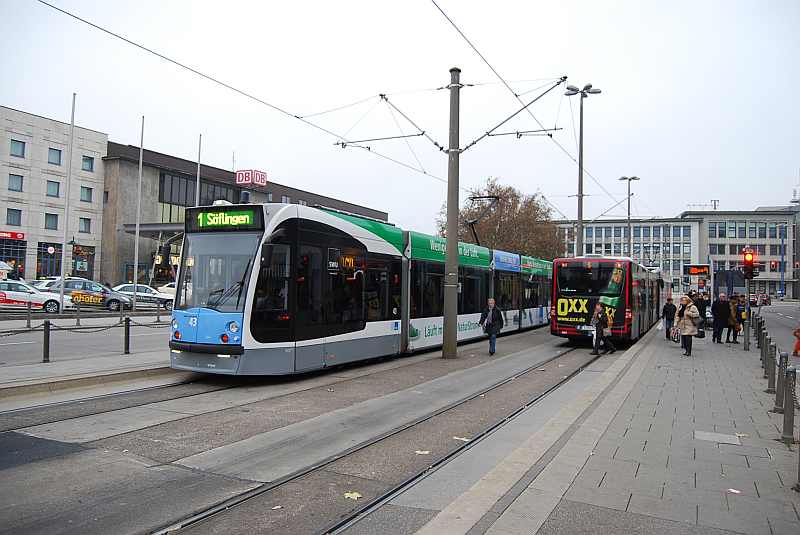 Spolen zastvka tram-bus u ndra