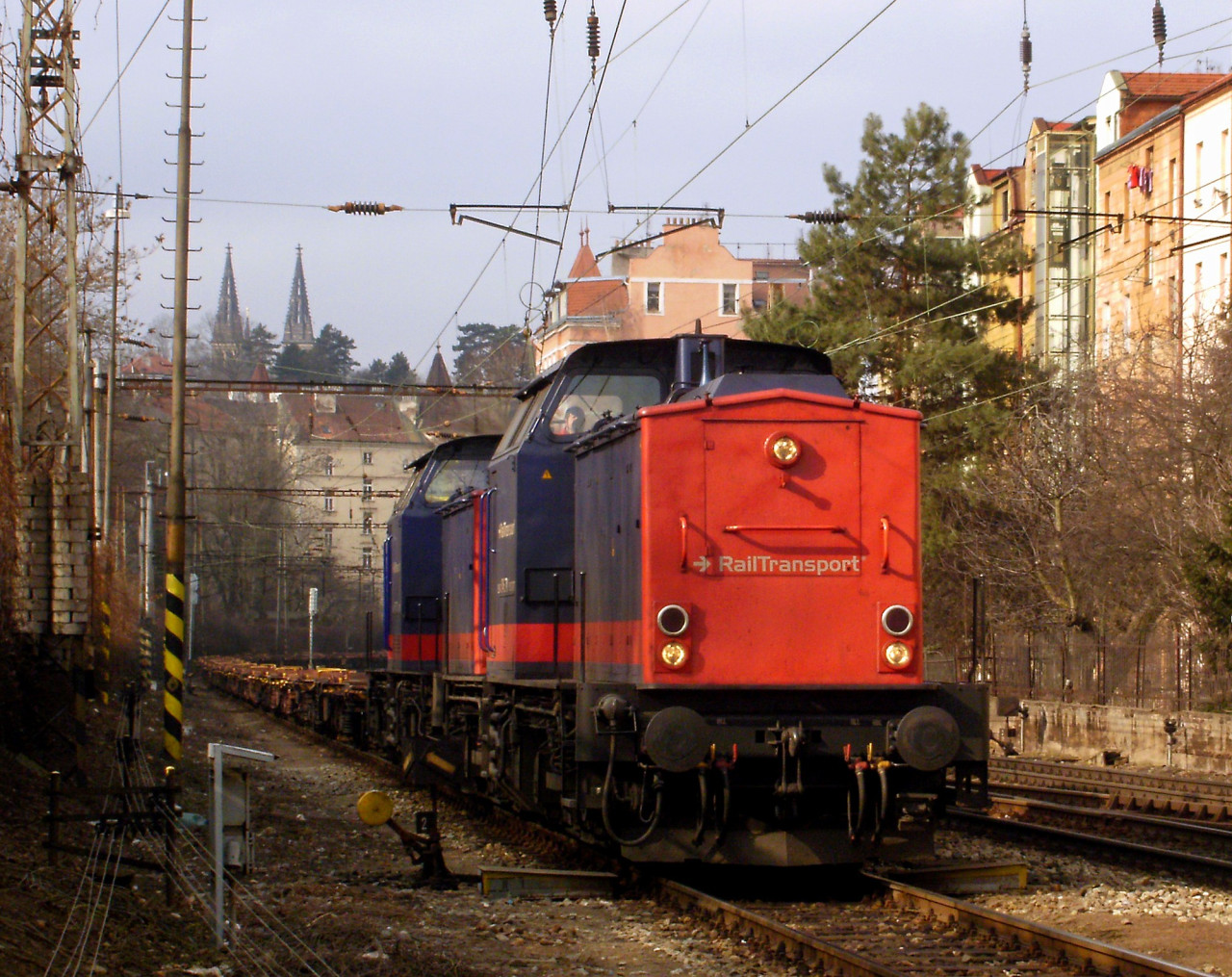 745 701-3 + 745 702-1 Praha - Vyehrad 27. nora 2011