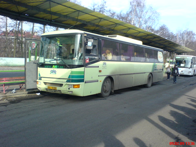 Karosa LC 936 KVL 16-08 na lince do Habartova