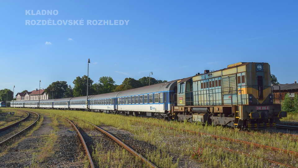 2017 08 14 - Kladno - N�voz t�etiny soupravy do Ban�tu