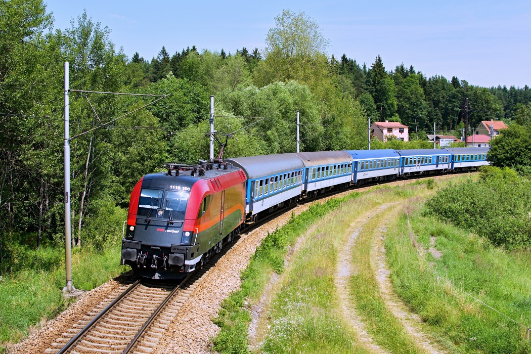 1116.156_-_11.07.2016-_-�BB Rakousko_tra� ��slo 196 Kaplice - Omlenice (R 1543 Anton Bruckner).