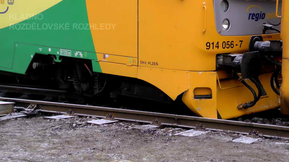 2016 12 22 - Vykolejen osobnho vlaku Regionova - Kladno 22.12.2016