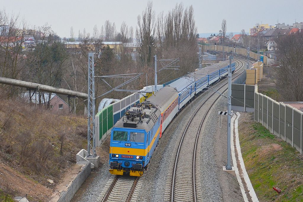 ES 499.3078 s ER 755 Klabava - Plze� Skvr�any. 17.3.1989