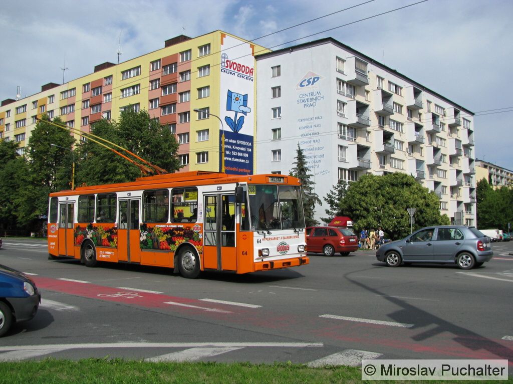 Ev. �. 64 (�koda 14 Tr 08/6) v ulici Ratibo�sk�.