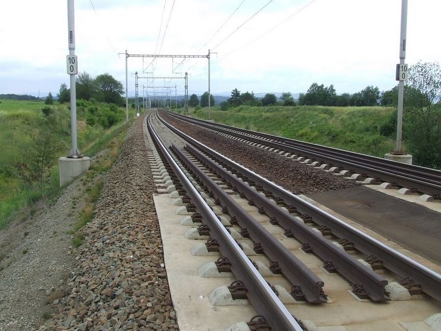 Konec �seku ve sm�ru Rudoltice