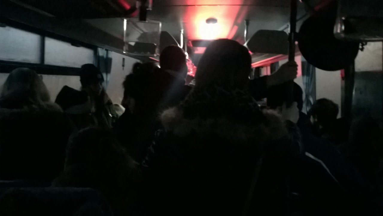 Paraleln autobus do Jihlavy, pondl 16.12.2019