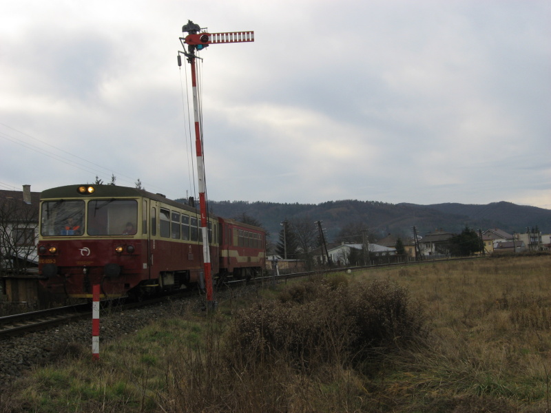 Vjezd s Os 9409 do Stakčína