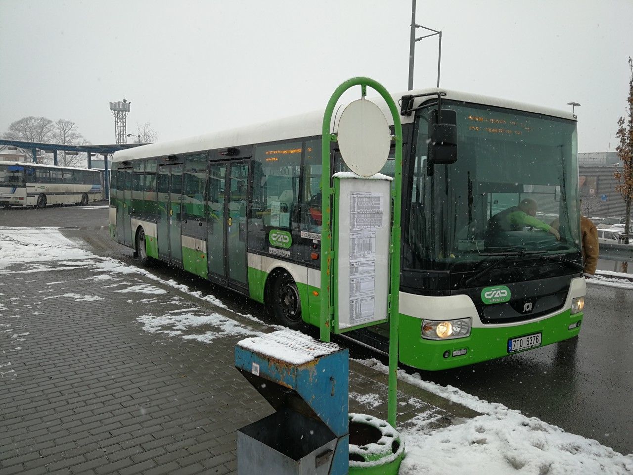 SOR NB 12 CITY mimo��dn� nasazen� na linku 558 Orlov� - Pet�vald - Bohum�n