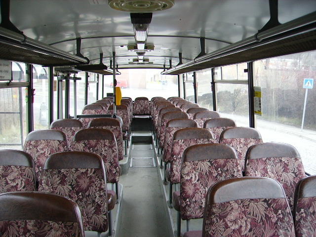 Autor: Jan Pokorn� Seda�ky autobusu Karosa C 734 DPP ev.�.3035