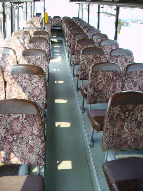 Autor. Jan Pokorn� Seda�ky autobusu Karosa C 734 DPP ev.�.3035
