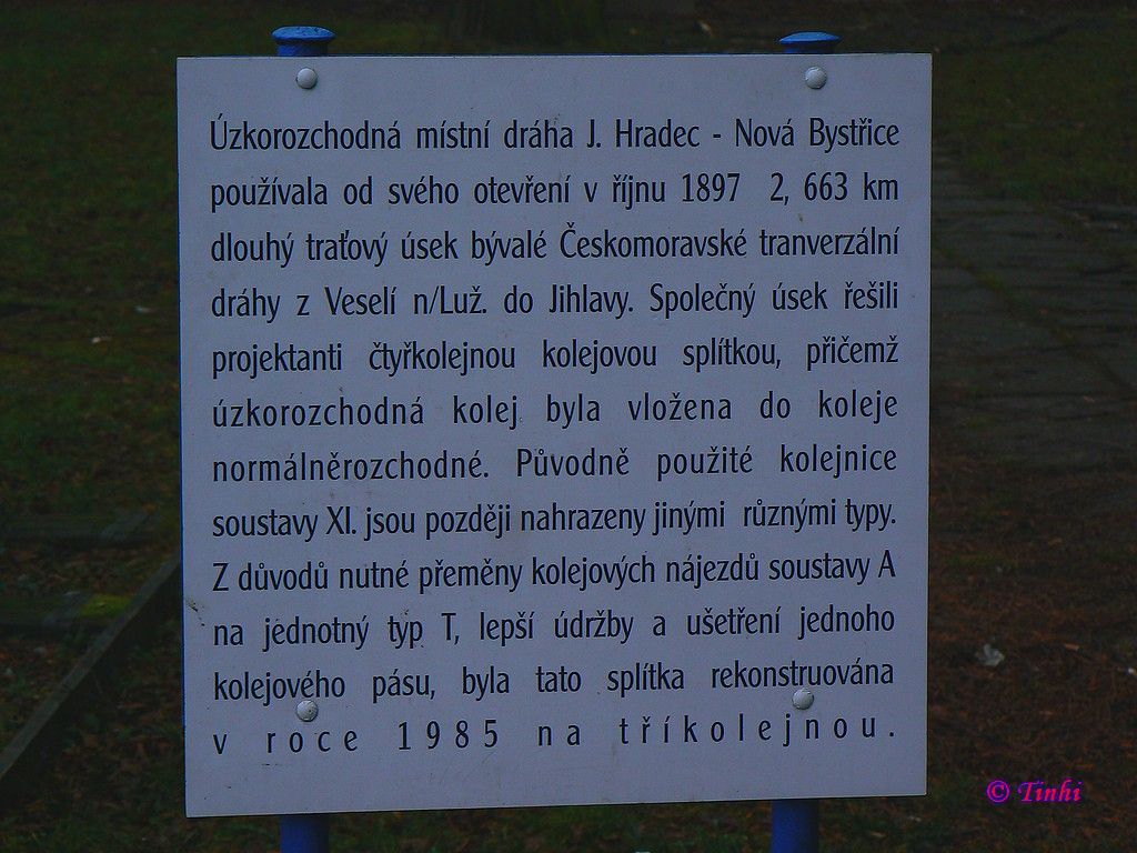 N�co z historie �zkokolejky