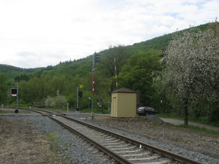 pohled od stanice