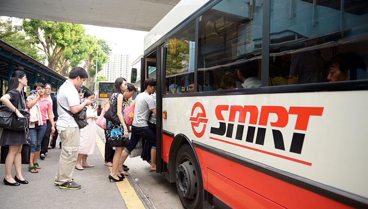 SMRT buses