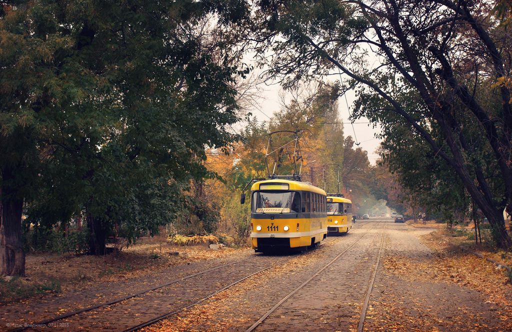 Nikolaev, bval plzesk tramvaj T3M . 242, 7.11.2015