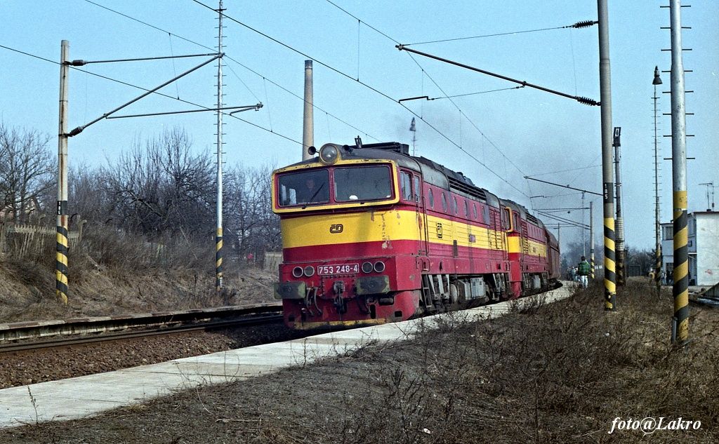 753.248+753.268 Karlovy Vary-Dvory 9.3.1996