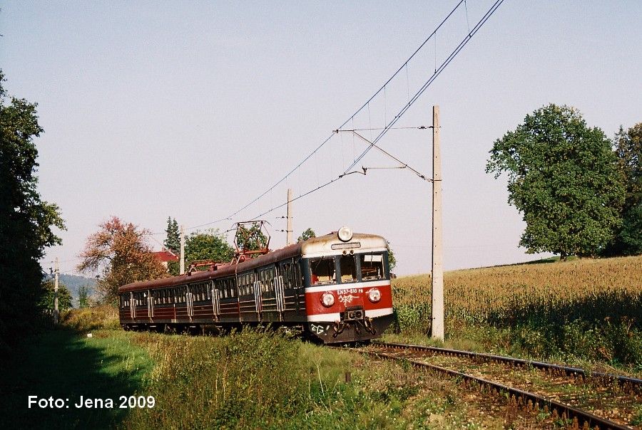 EN57-816, Os 2224, Ciesznyn - Baanowice, 26.9.2009