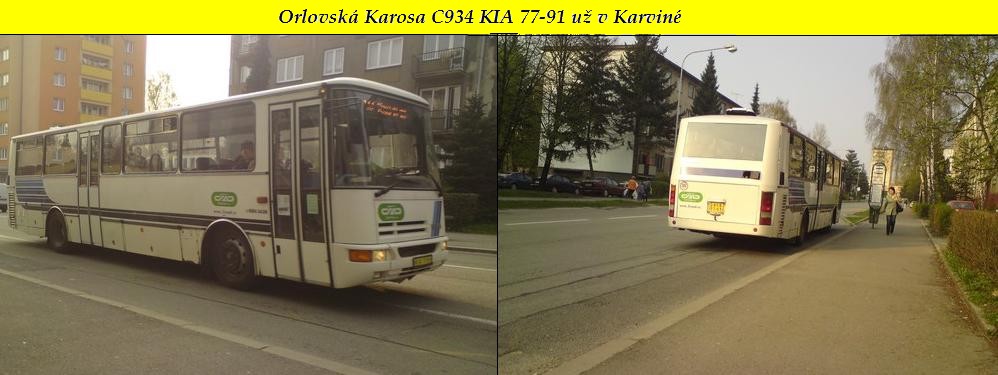Orlovsk Karosa C934(KIA 77-91)nyn v Karvin