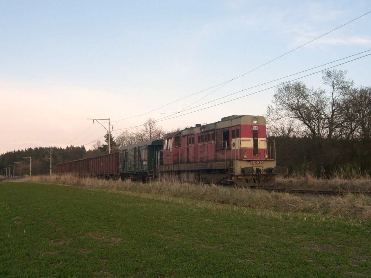 742.443, Be�erovice - Bechyn� zast�vka, 19.4.2012