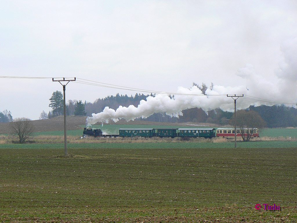 U46.001 - Mikulsk parn vlak do ernovic u Tbora
