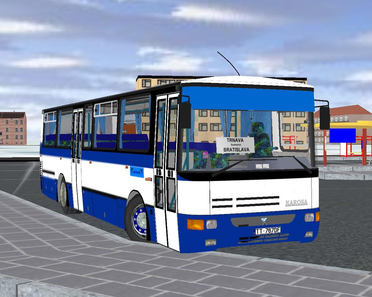 Karosa C934E.1351 TT-767DF Po prichode do Bratislavy