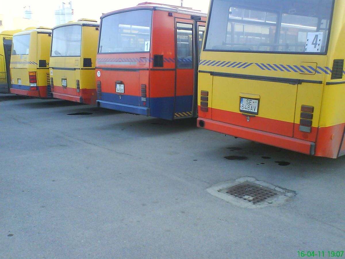 �niky provozn�ch kapalin voz� SAD Trnava