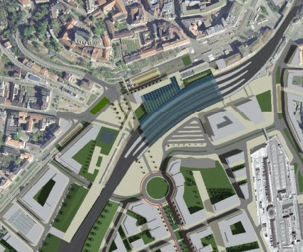 vizualizace n�dra�� v centru