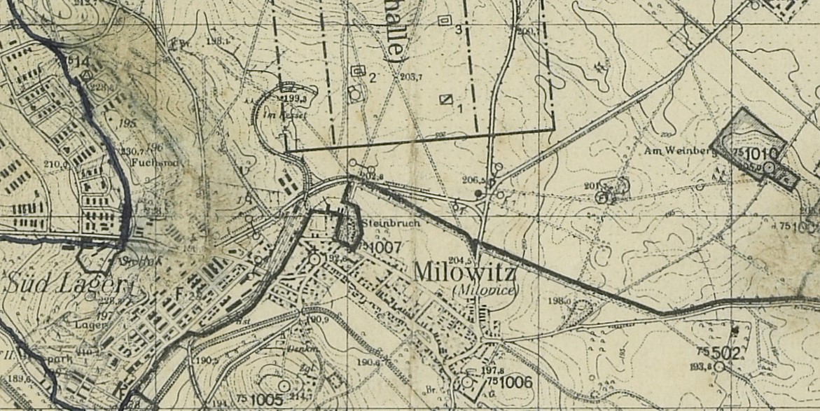 ZielskizzeTruppenbungsplatz Milowitz (01.11.1942) 50 000