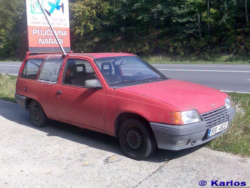 Opel Kadet combi, takt� t��dv���k