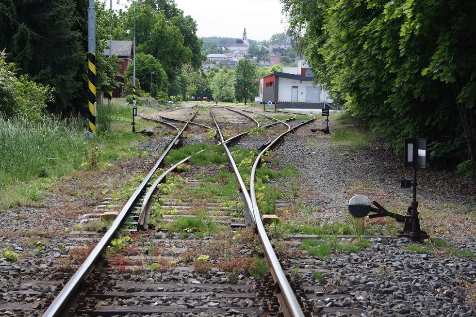 Dopravna Hradec nad Moravic�; pohled od Opavy