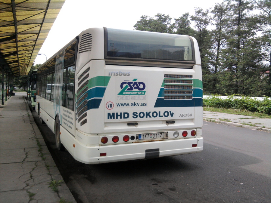Irisbus Citelis 1K7 9117 na AN v Sokolov