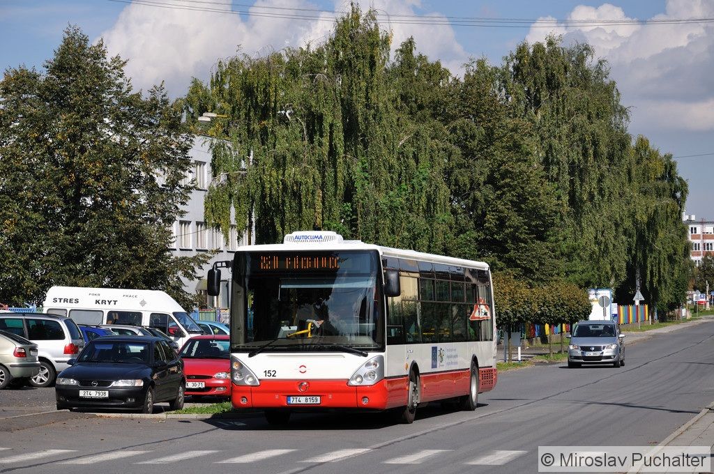 Ev. �. 152 (Irisbus Citelis 12M) v ulici Podvihovsk�.