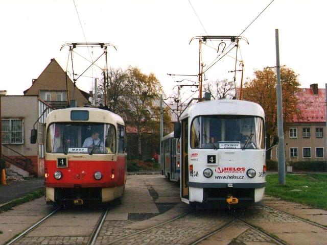 vozy 282, 245+244 Litv�nov, Citadela 30.10.2001