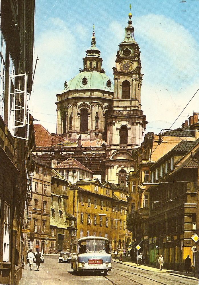 Praha -  Chram sv. Mikule 1975