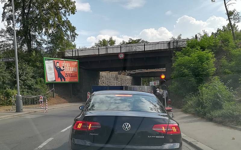 podjezd Koryta 30.7.2018