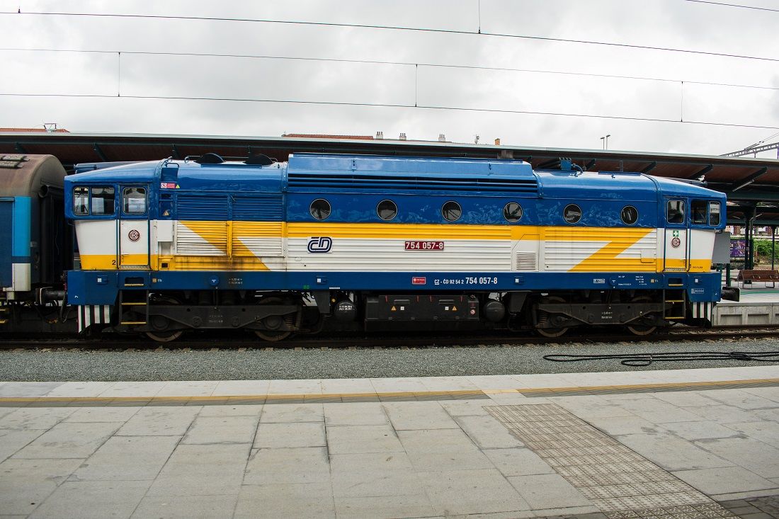 754 057 b�hem odpo�inku v Plzni - 7.7.2021