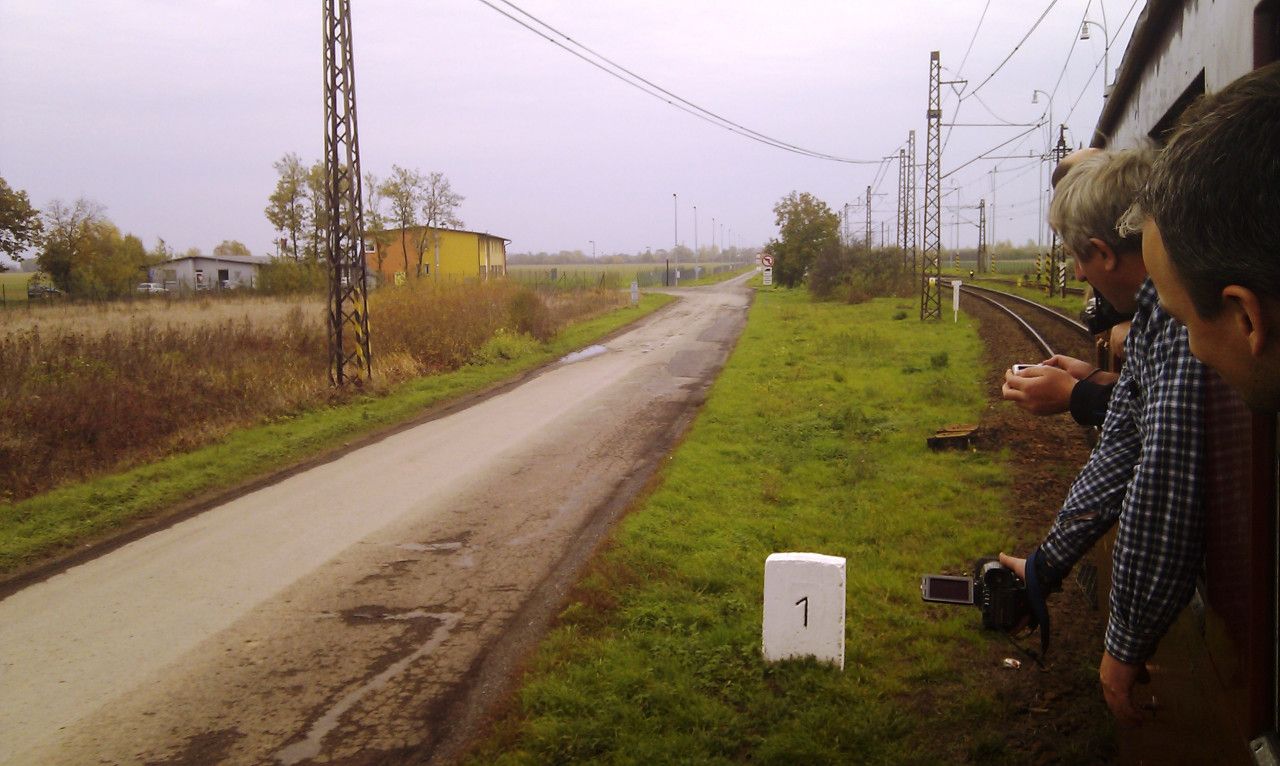 Vlak se bl k hranici s Ukrajinou, jet 1 km