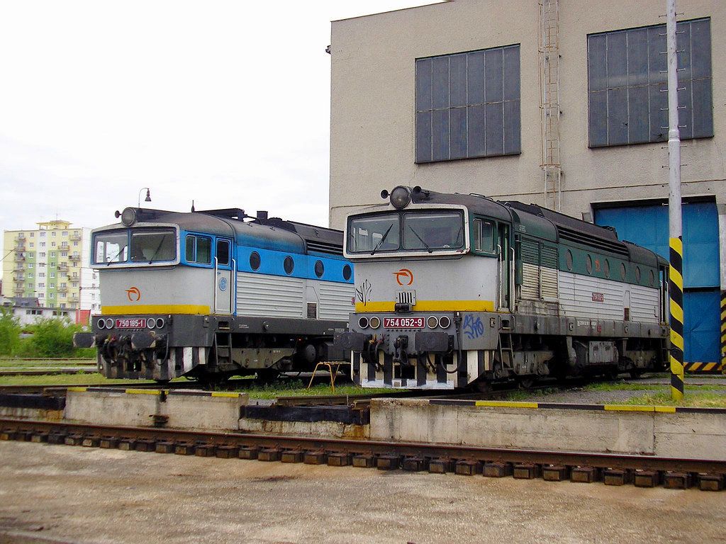750 185 & 754 052, depo Zvolen, 21.6.2009