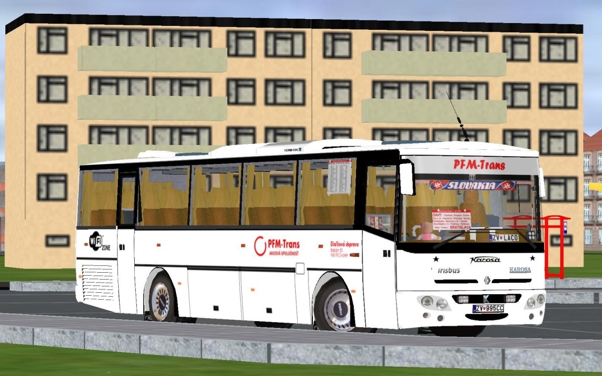 Karosa LC936XE ZV-995CC oddychuje bl�zko autobusovej stanice v BA
