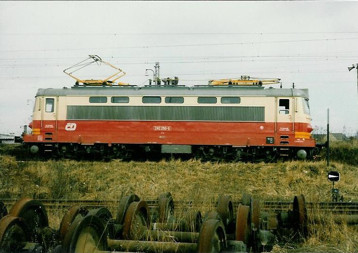 242 250-9 D; DKV esk Budjovice 7.3.1997