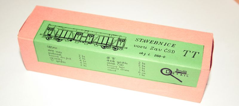 002 - TT Stavebnice n�kladn�ho vozu Hadgs Zav �SD Detail - 280,-
