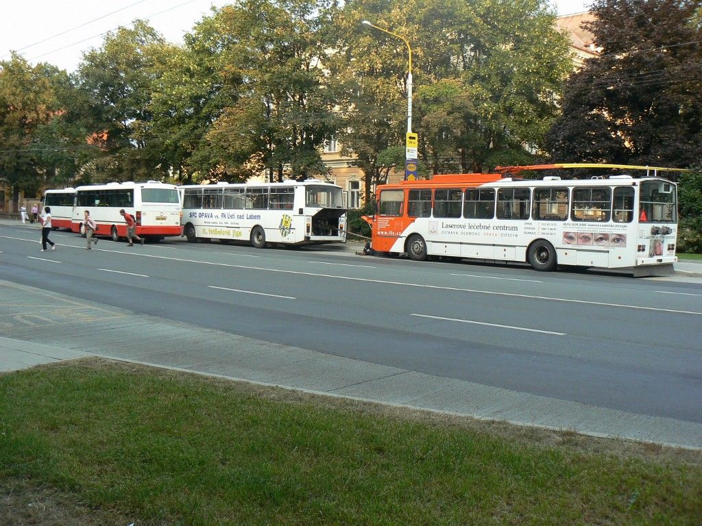 p�epln�n� Praskova - zleva l. 220, l. 211, ev .�. 124, ev. �. 73
