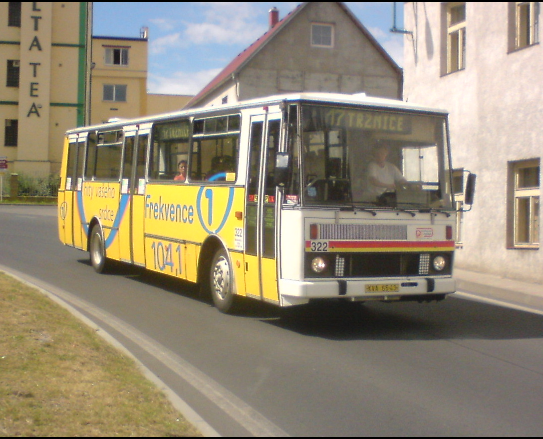17-322 mezi zastavkami Dalovice-Dalovice Nm.(ped potou)