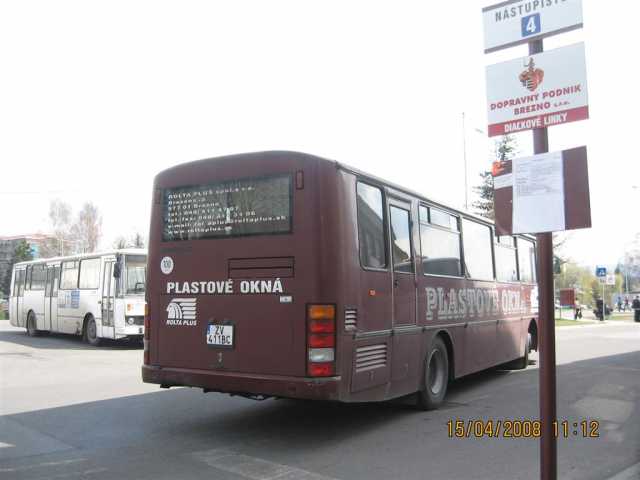 ZV-411BC, ex BR-763AD, priiel z linky Brno - Brezno