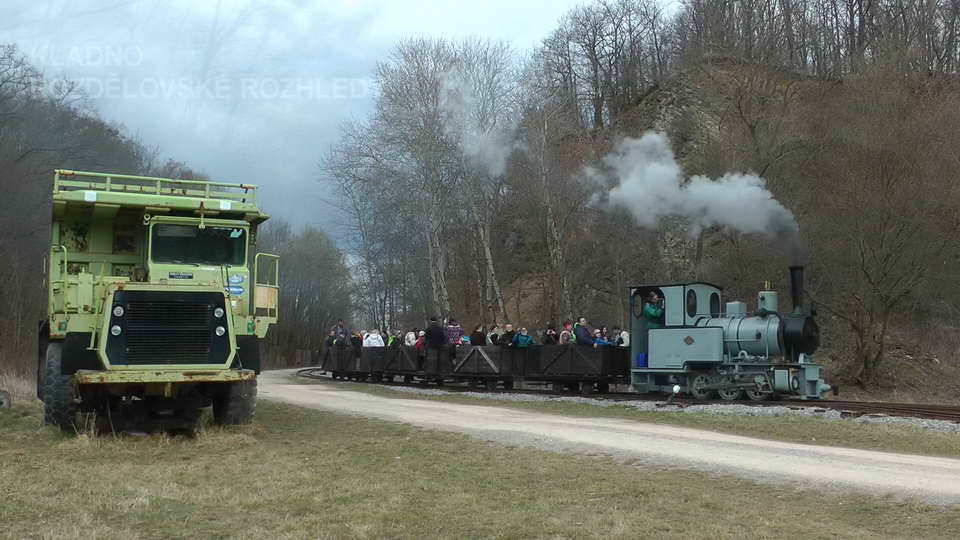2015 04 04 - Parn lokomotiva Orenstein & Koppel - Prmyslov drka skanzen Solvayovy lomy 2015