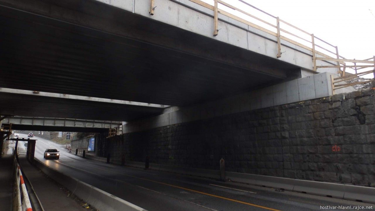 Mosty Slvia 15.12.2018 - vyitn prostor pod mosty