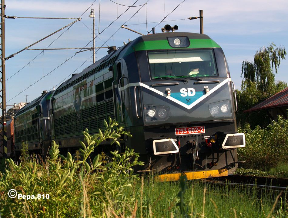 753.602+603 se rozj�d� s Pn 69060 ze �st. �atec, 19.07.13