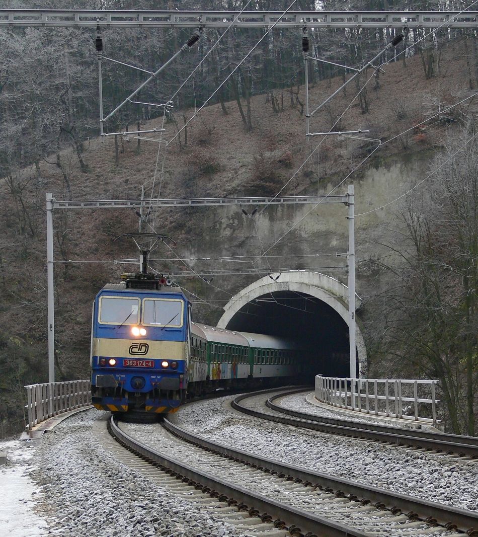 Brno Mal - Blovice n/Sv, tunel . 2