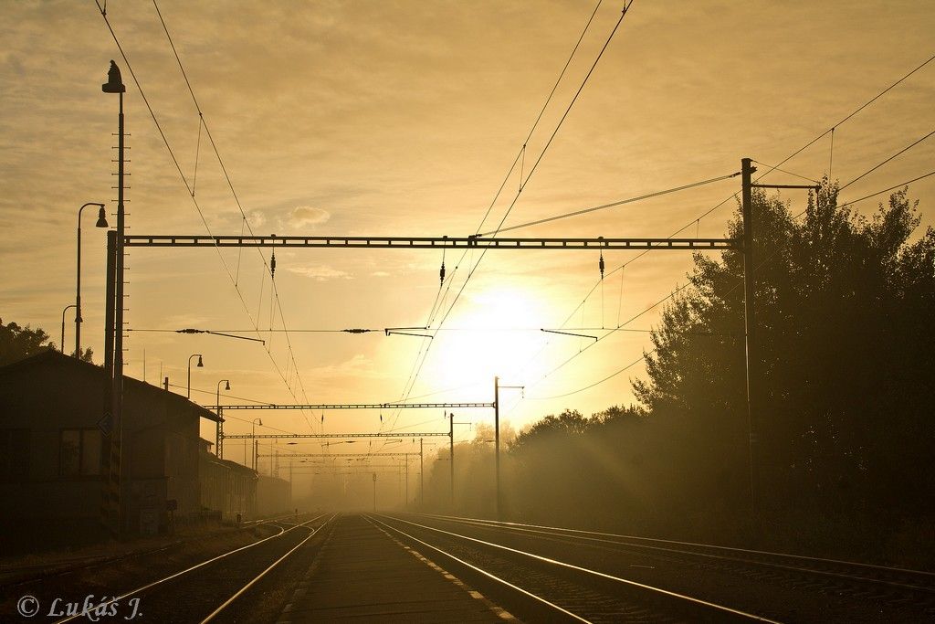 V�chod slunce..